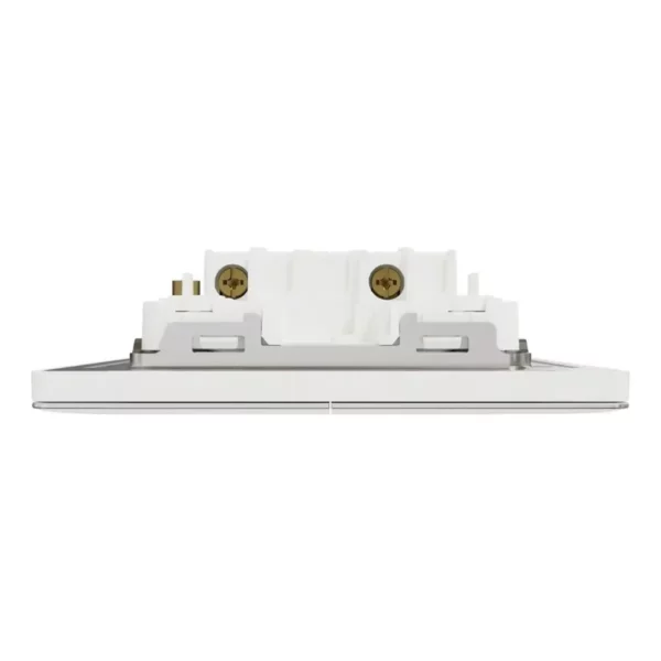 Schneider Switch, Unica X, 1 way, 16AX, 250V, 2 gangs, with LED, Painted White, NUX32_1N_PW - Image 6