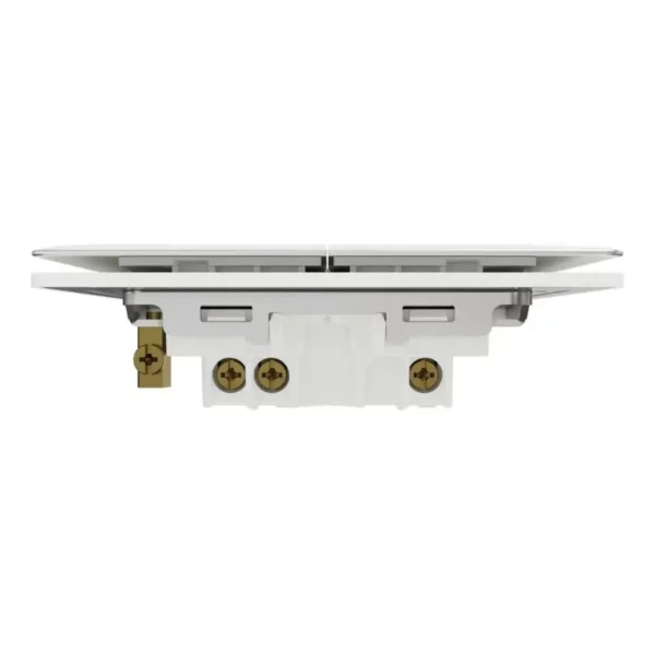 Schneider Switch, Unica X, 1 way, 16AX, 250V, 2 gangs, with LED, Painted White, NUX32_1N_PW - Image 7