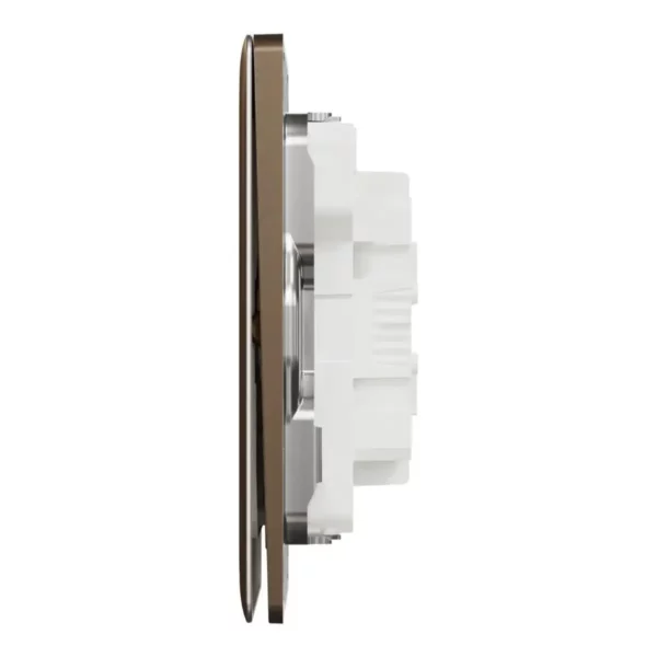 Schneider Switch, Unica X, 2 way, 16AX, 250V, 2 gangs, Dark Bronze ,NUX32_2_DB - Image 4