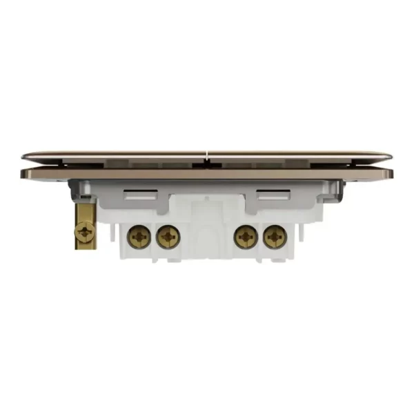 Schneider Switch, Unica X, 2 way, 16AX, 250V, 2 gangs, Dark Bronze ,NUX32_2_DB - Image 7