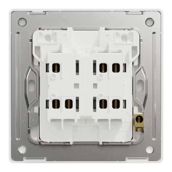 Schneider Switch, Unica X, 2 way, 16AX, 250V, 2 gangs, Dark Grey ,NUX32_2_DG - Image 3