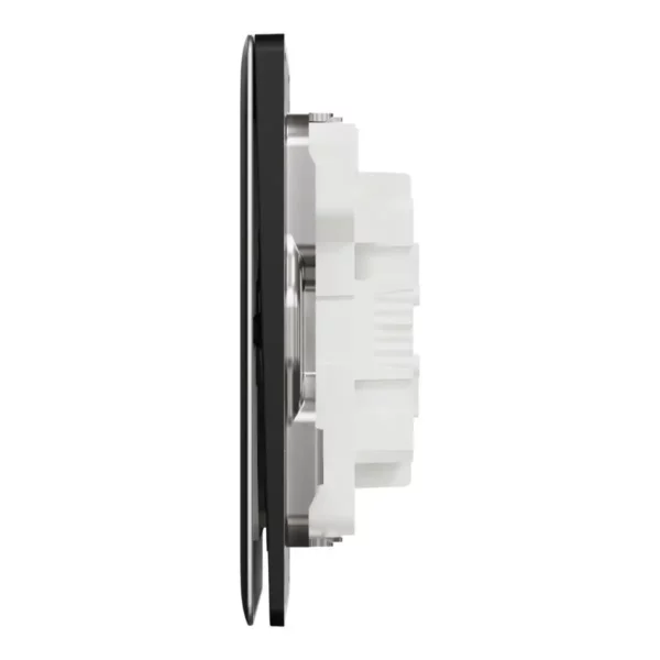 Schneider Switch, Unica X, 2 way, 16AX, 250V, 2 gangs,Jet Black ,NUX32_2_JB - Image 4