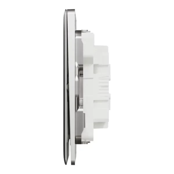 Schneider Switch, Unica X, 2 way, 16AX, 250V, 2 gangs, Stainless Steel ,NUX32_2_SS - Image 4