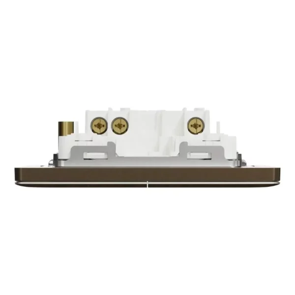 Schneider Switch, Unica X, 2 way, 16AX, 250V, 2 gangs, with LED, Antique Bronze ,NUX32_2N_AB - Image 6