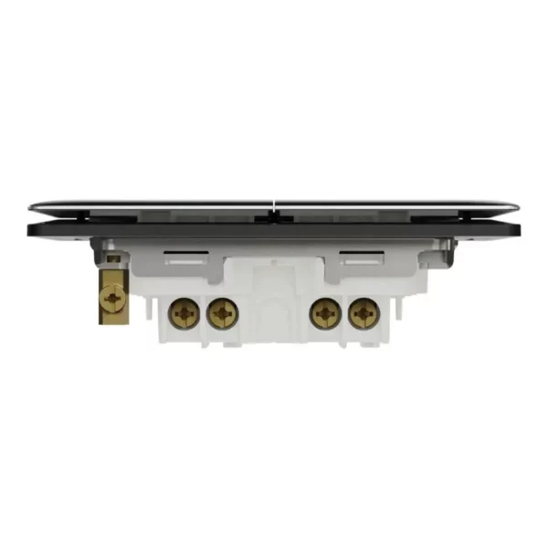 Schneider Switch, Unica X, 2 way, 16AX, 250V, 2 gangs, with LED,Jet Black, NUX32_2N_JB - Image 7