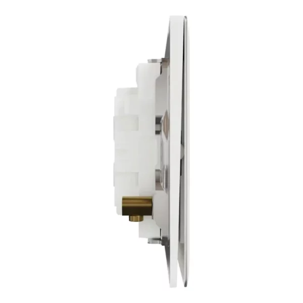 Schneider Switch, Unica X, 2 way, 16AX, 250V, 2 gangs, with LED, Painted White ,NUX32_2N_PW - Image 5