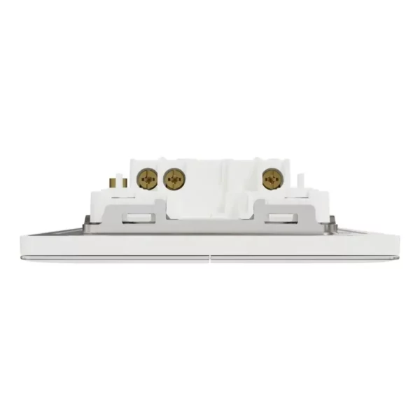 Schneider Switch, Unica X, 2 way, 16AX, 250V, 2 gangs, with LED, Painted White ,NUX32_2N_PW - Image 6