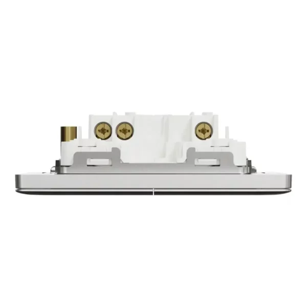 Schneider Switch, Unica X, 2 way, 16AX, 250V, 2 gangs, with LED, Stainless Steel ,NUX32_2N_SS - Image 6