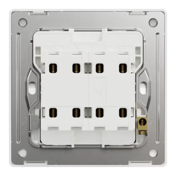 Schneider Intermediate switch, Unica X, 16AX, 250V, 2 gangs, Antique Bronze ,NUX32_IM_AB - Image 3