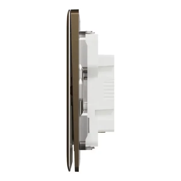 Schneider Intermediate switch, Unica X, 16AX, 250V, 2 gangs, Antique Bronze ,NUX32_IM_AB - Image 4