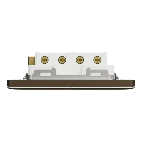 Schneider Intermediate switch, Unica X, 16AX, 250V, 2 gangs, Antique Bronze ,NUX32_IM_AB - Image 6