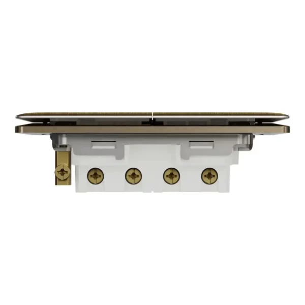 Schneider Intermediate switch, Unica X, 16AX, 250V, 2 gangs, Antique Bronze ,NUX32_IM_AB - Image 7