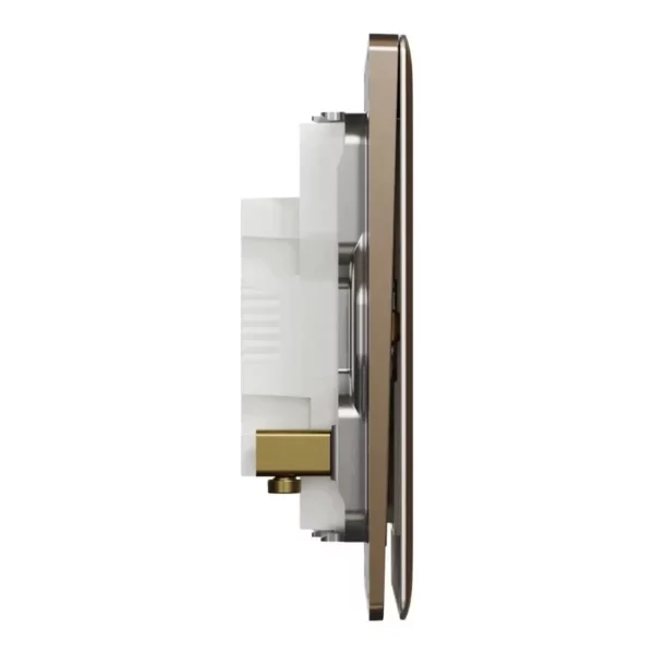 Schneider Intermediate switch, Unica X, 16AX, 250V, 2 gangs, Dark Bronze ,NUX32_IM_DB - Image 5