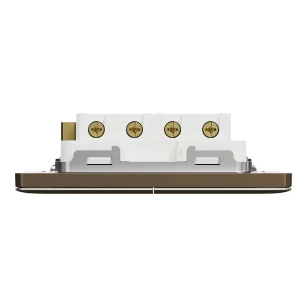 Schneider Intermediate switch, Unica X, 16AX, 250V, 2 gangs, Dark Bronze ,NUX32_IM_DB - Image 6