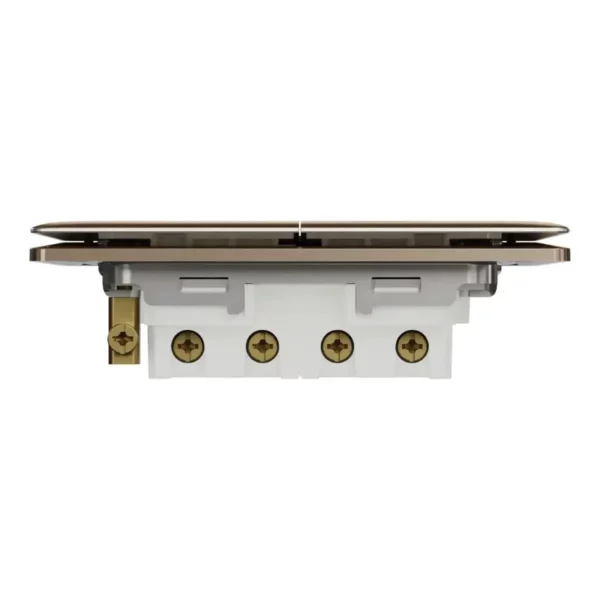 Schneider Intermediate switch, Unica X, 16AX, 250V, 2 gangs, Dark Bronze ,NUX32_IM_DB - Image 7