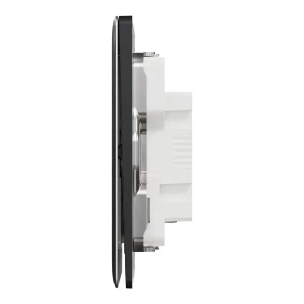 Schneider Intermediate switch, Unica X, 16AX, 250V, 2 gangs, Dark Grey ,NUX32_IM_DG - Image 4