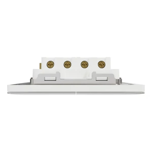Schneider Intermediate switch, Unica X, 16AX, 250V, 2 gangs, Painted White ,NUX32_IM_PW - Image 6