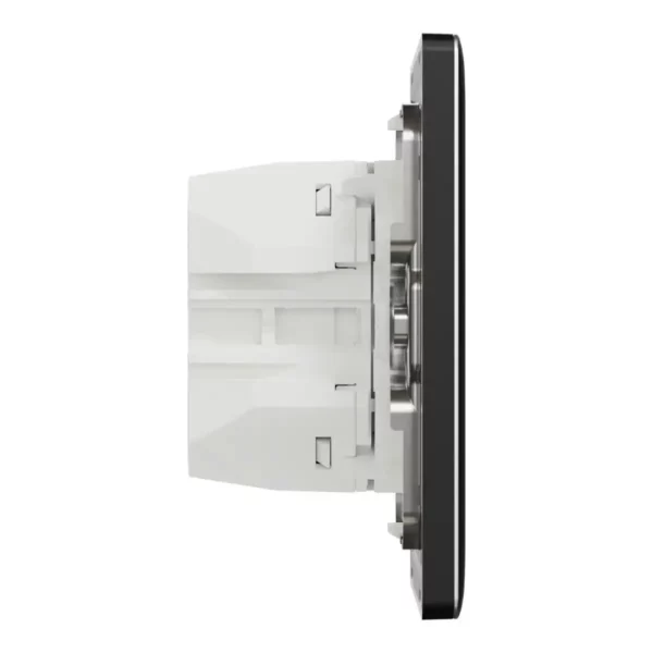 Schneider Double USB Charger, Unica X, 45W, type A+C,Jet Black ,NUX32ACQUSB_JB - Image 5