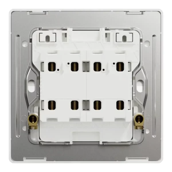 Schneider Switch, Unica X, 20A, 250V, 2 gangs, 2 pole, with LED, Antique Bronze, NUX32D20N_AB - Image 3