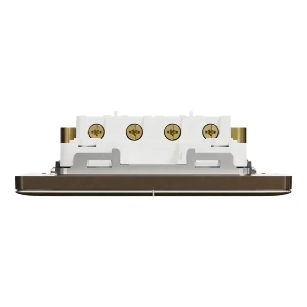 Schneider Switch, Unica X, 20A, 250V, 2 gangs, 2 pole, with LED, Antique Bronze, NUX32D20N_AB - Image 6