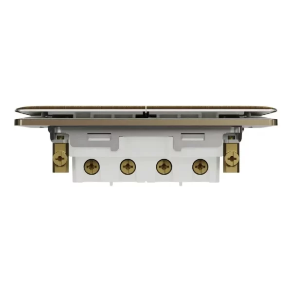 Schneider Switch, Unica X, 20A, 250V, 2 gangs, 2 pole, with LED, Antique Bronze, NUX32D20N_AB - Image 7
