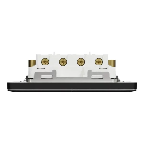 Schneider Switch, Unica X, 20A, 250V, 2 gangs, 2 pole, with LED,Jet Black, NUX32D20N_JB - Image 6