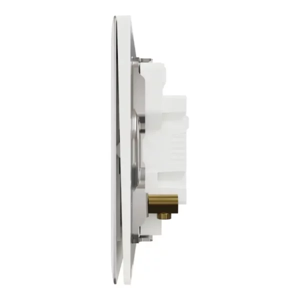 Schneider Switch, Unica X, 20A, 250V, 2 gangs, 2 pole, with LED, Painted White, NUX32D20N_PW - Image 4