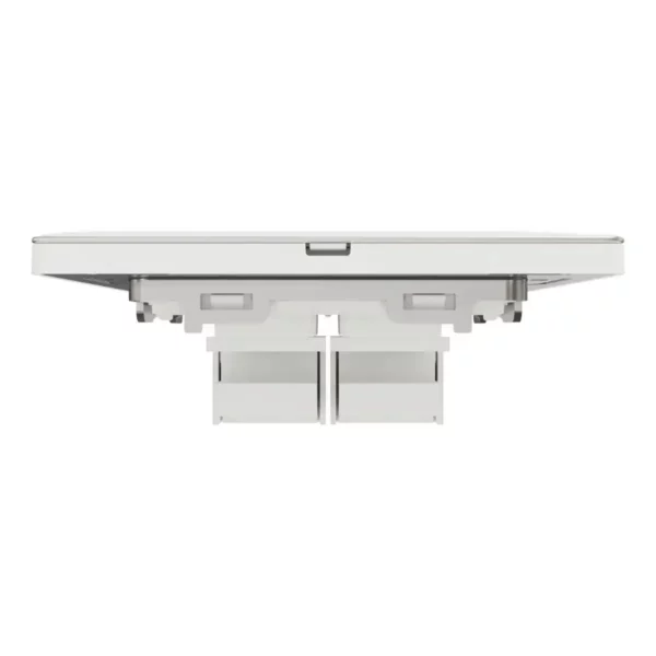 Schneider Telephone socket, Unica X, 2 gangs, shuttered, Painted White ,NUX32RJ4_PW - Image 7