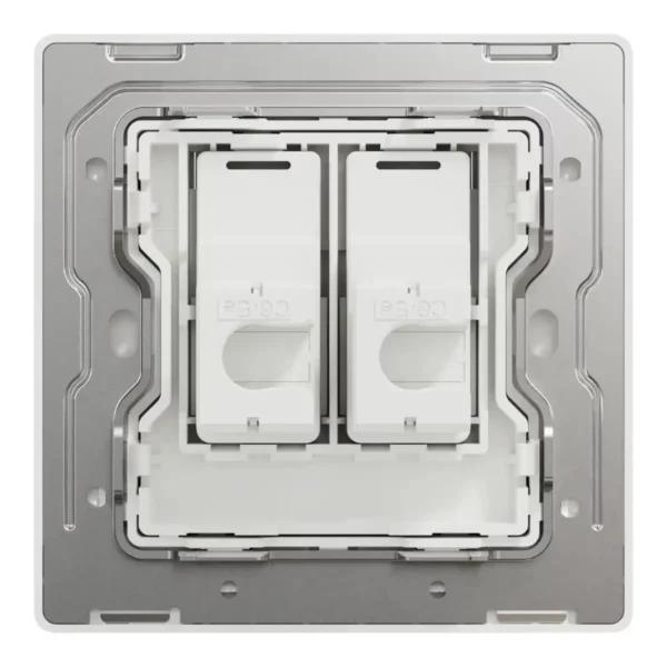 Schneider Data socket, Unica X, 2 gangs, RJ45, Cat6, shuttered, Antique Bronze ,NUX32RJ6_AB - Image 4