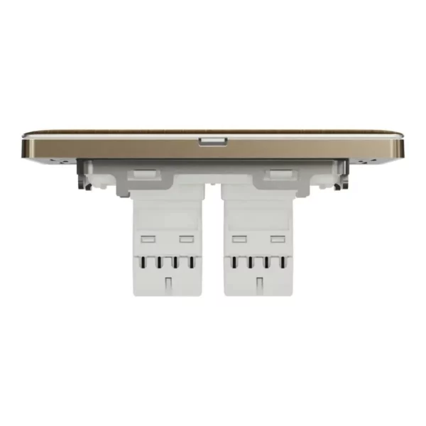 Schneider Data socket, Unica X, 2 gangs, RJ45, Cat6, shuttered, Antique Bronze ,NUX32RJ6_AB - Image 8