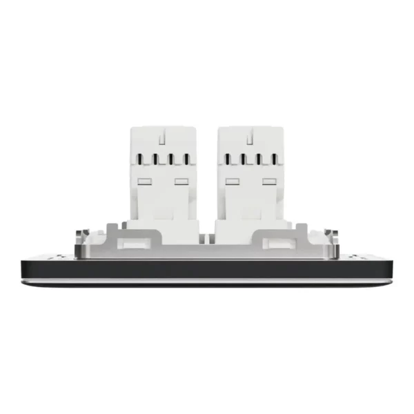 Schneider Data socket, Unica X, 2 gangs, RJ45, Cat6, shuttered, Dark Grey ,NUX32RJ6_DG - Image 6