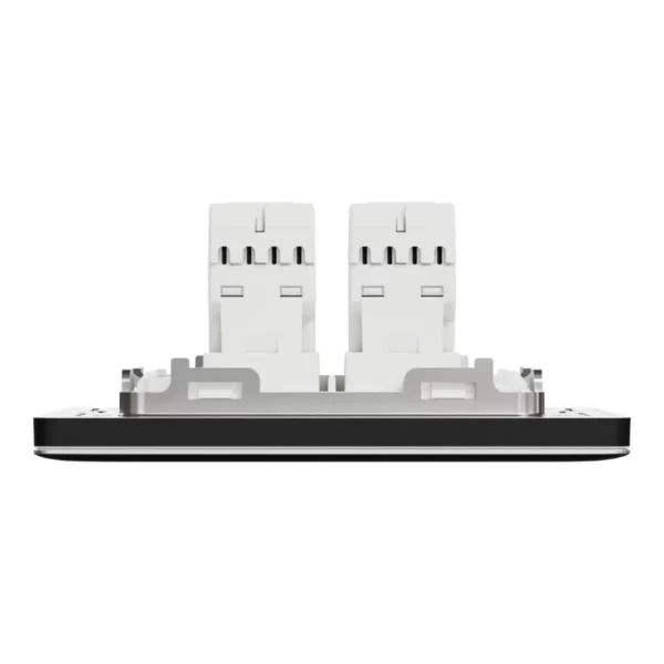 Schneider Data socket, Unica X, 2 gangs, RJ45, Cat6, shuttered,Jet Black ,NUX32RJ6_JB - Image 6