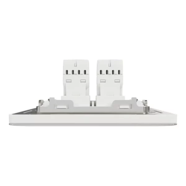 Schneider Data socket, Unica X, 2 gangs, RJ45, Cat6, shuttered, Painted White ,NUX32RJ6_PW - Image 6