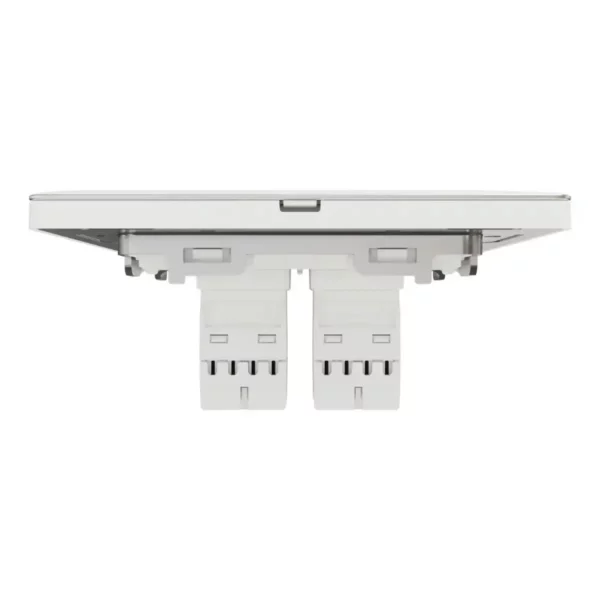 Schneider Data socket, Unica X, 2 gangs, RJ45, Cat6, shuttered, Painted White ,NUX32RJ6_PW - Image 7