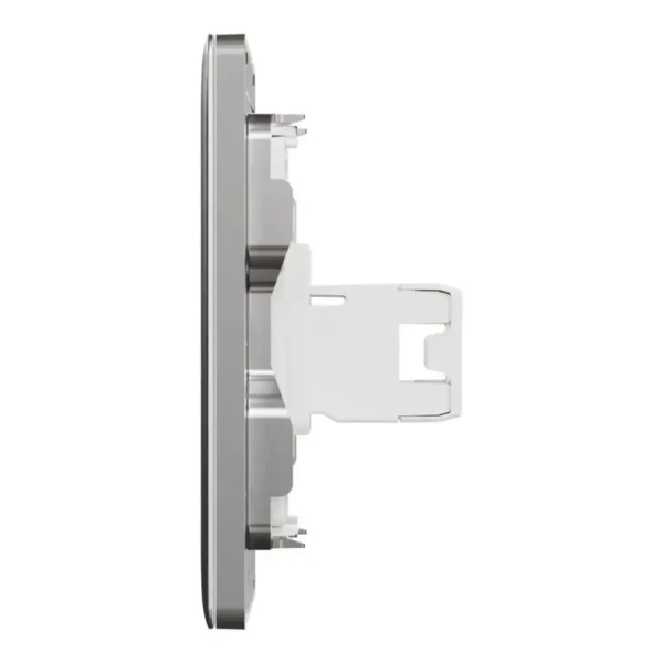 Schneider Data socket, Unica X, 2 gangs, RJ45, Cat6, shuttered, Stainless Steel ,NUX32RJ6_SS - Image 4