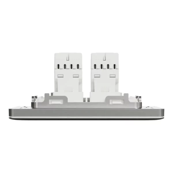 Schneider Data socket, Unica X, 2 gangs, RJ45, Cat6, shuttered, Stainless Steel ,NUX32RJ6_SS - Image 6
