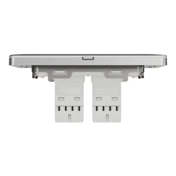 Schneider Data socket, Unica X, 2 gangs, RJ45, Cat6, shuttered, Stainless Steel ,NUX32RJ6_SS - Image 7