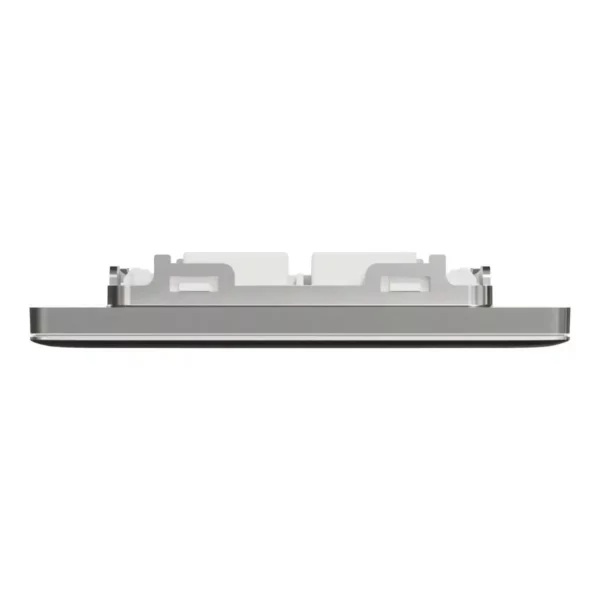 Schneider Central plate, Unica, for RJ45, 2 gangs, with shutter, Stainless Steel ,NUX32RJ_SS - Image 6