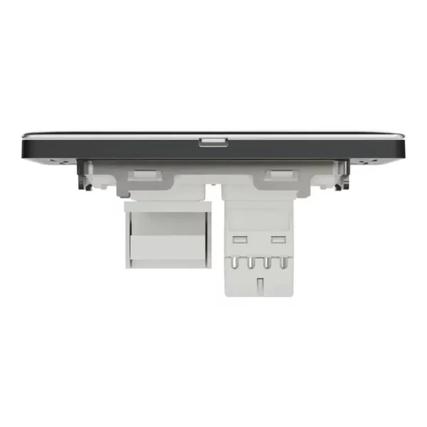 Schneider Telephone and data socket, Unica X, 2 gang, RJ45, Cat6, with shutter, Dark Grey, NUX32TDRJ6_DG - Image 7