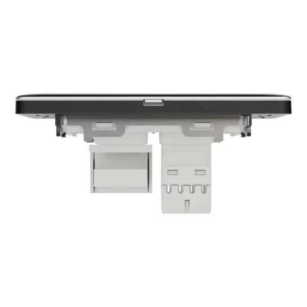 Schneider Telephone and data socket, Unica X, 2 gang, RJ45, Cat6, with shutter,Jet Black ,NUX32TDRJ6_JB - Image 7