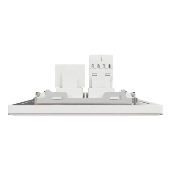 Schneider Telephone and data socket, Unica X, 2 gang, RJ45, Cat6, with shutter, Painted White ,NUX32TDRJ6_PW - Image 6