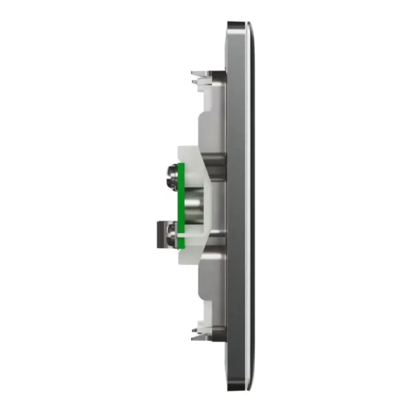Schneider TV socket, Unica X, 2 gangs, 75Ohm, Through-connector, Dark Grey ,NUX32TV_DG - Image 5