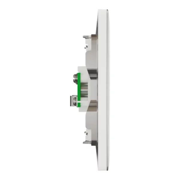 Schneider TV socket, Unica X, 2 gangs, 75Ohm, Through-connector, Painted White ,NUX32TV_PW - Image 5