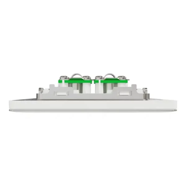 Schneider TV socket, Unica X, 2 gangs, 75Ohm, Through-connector, Painted White ,NUX32TV_PW - Image 6