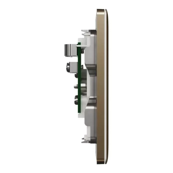 Schneider TV/FM socket, Unica X, 2 gangs, with TV-R module, Antique Bronze ,NUX32TVFMM_AB - Image 5