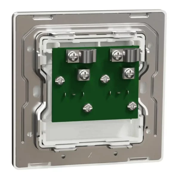 Schneider TV/FM socket, Unica X, 2 gangs, with TV-R module, Dark Bronze ,NUX32TVFMM_DB - Image 8