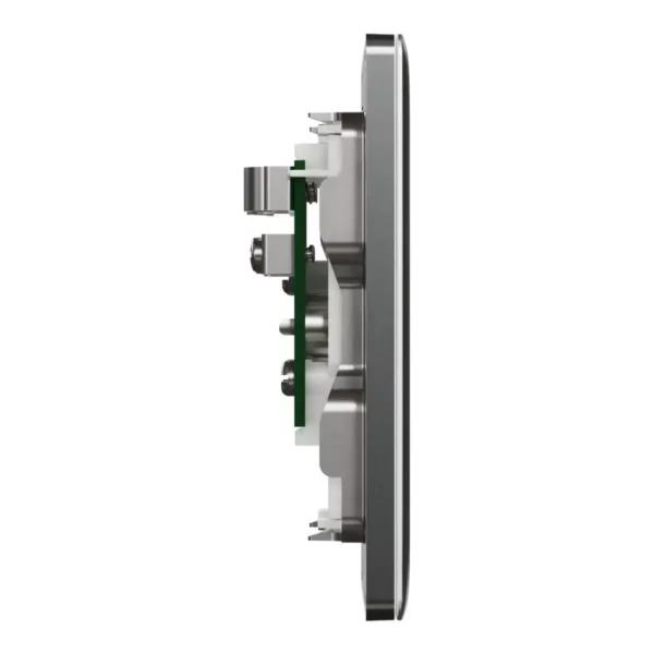 Schneider TV/FM socket, Unica X, 2 gangs, with TV-R module, Dark Grey ,NUX32TVFMM_DG - Image 5