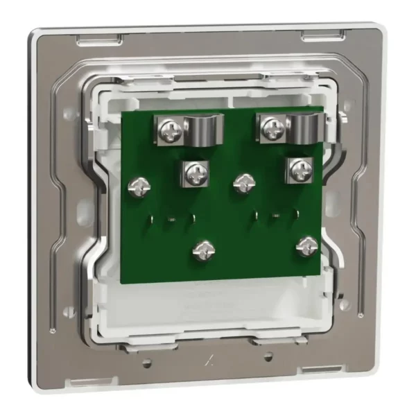 Schneider TV/FM socket, Unica X, 2 gangs, with TV-R module, Dark Grey ,NUX32TVFMM_DG - Image 8