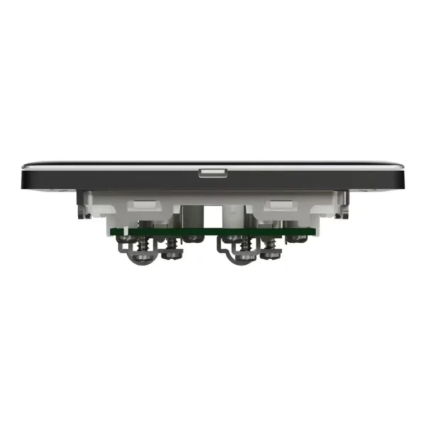 Schneider TV/FM socket, Unica X, 2 gangs, with TV-R module,Jet Black ,NUX32TVFMM_JB - Image 7