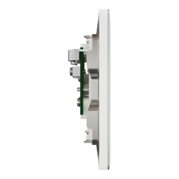 Schneider TV/FM socket, Unica X, 2 gangs, with TV-R module, Painted White ,NUX32TVFMM_PW - Image 5